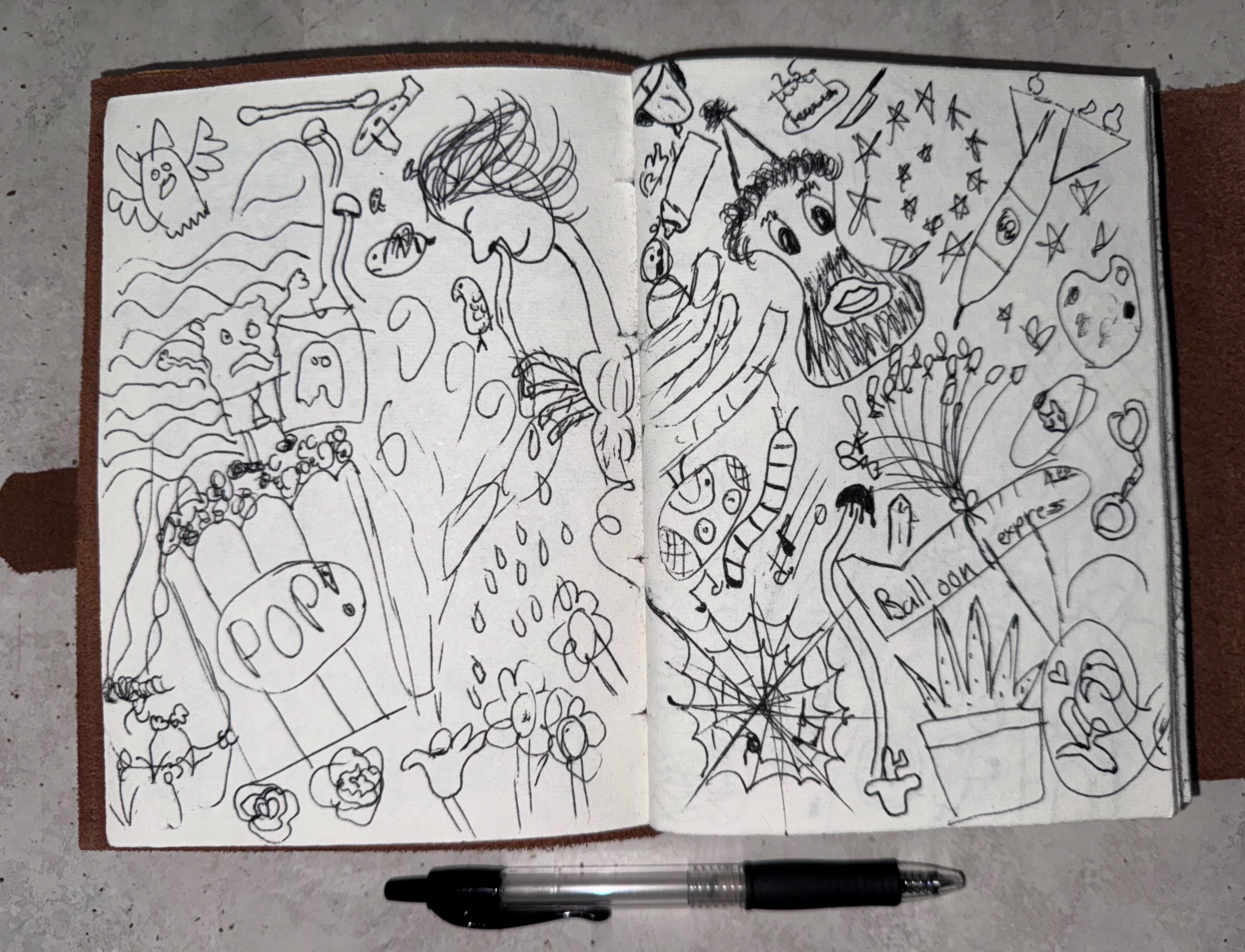 first page of my first sketchbook